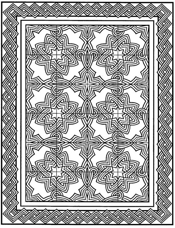Plansa de colorat cu Modele 25 18